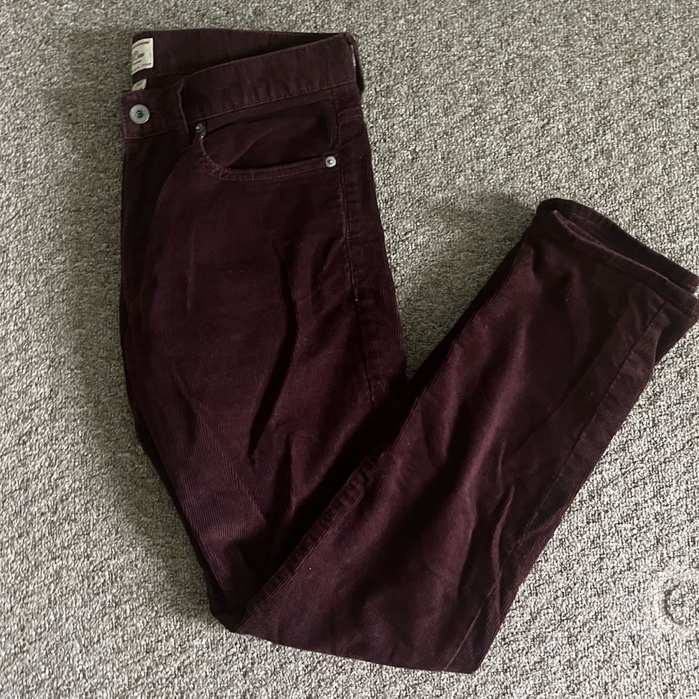 Mens j crew pants size 30x30 great condition